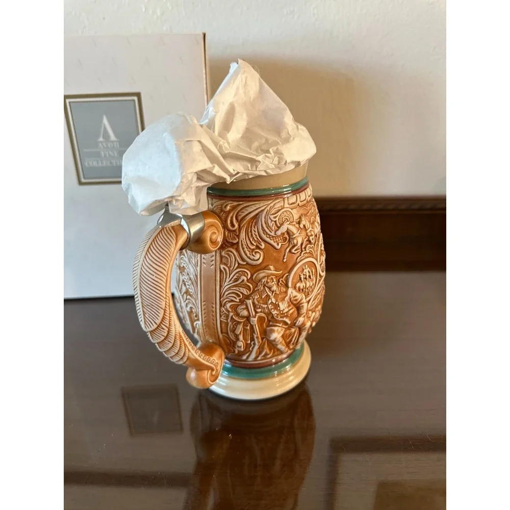 Vintage 1993 Avon Tribute to the Wild West Stein - NIB w/ Box‎